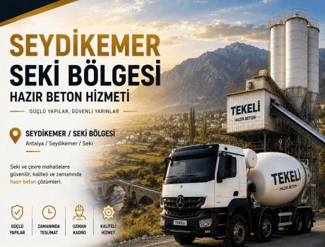 Seki Hazır Beton Hizmeti - Seki Hazır Beton Hizmeti