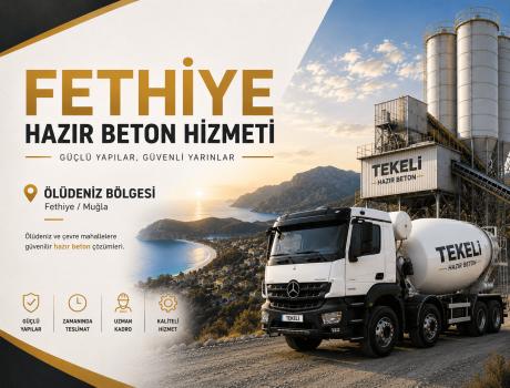 Ölüdeniz Hazır Beton Hizmeti - Ölüdeniz Hazır Beton Hizmeti