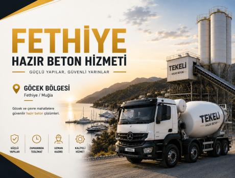 Göcek Ready Mix Concrete Service